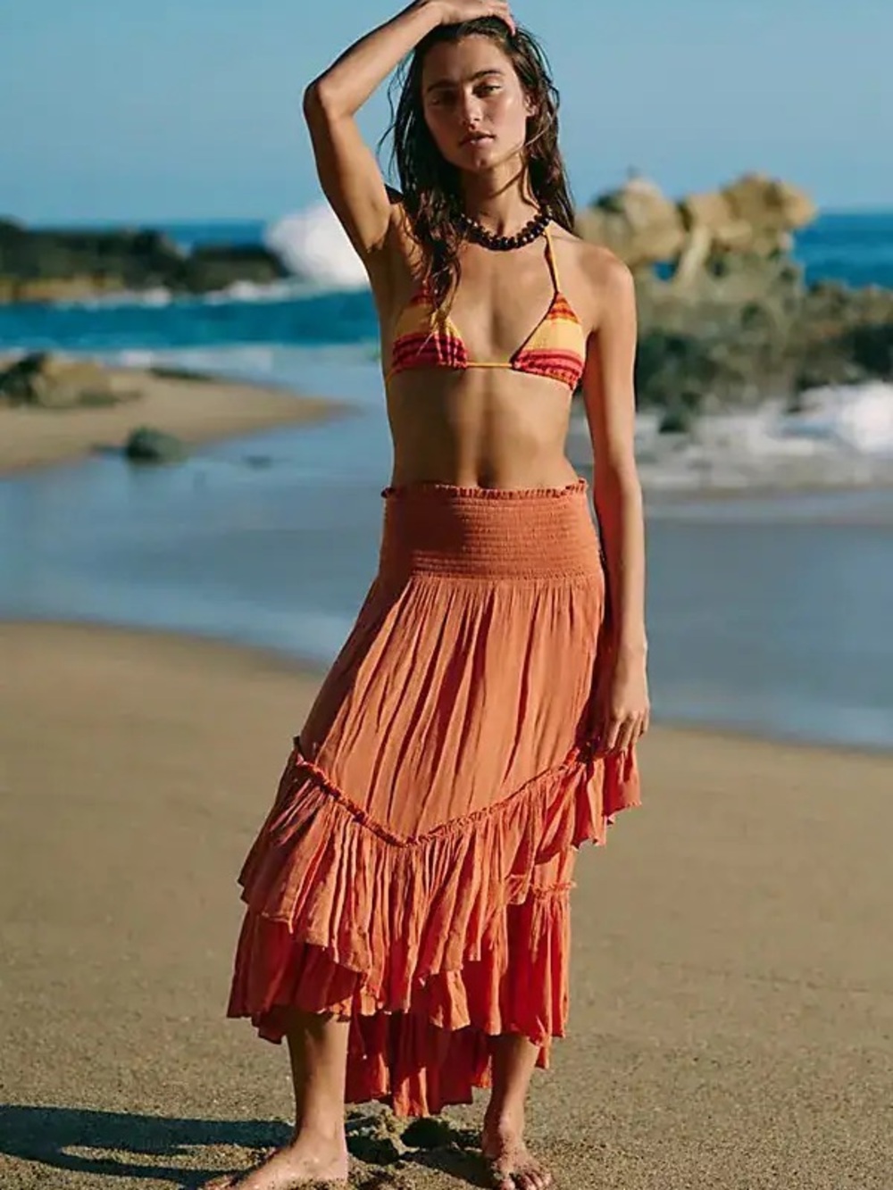 Free People Convertible Skirt Sz Large